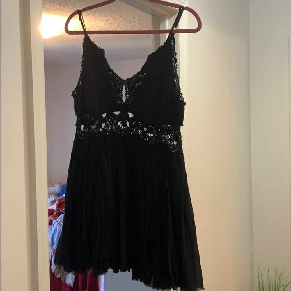 Free People black dress